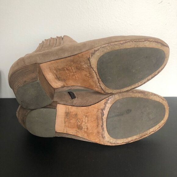 Aquatalia brown suede ankle boots - Picture 10 of 14